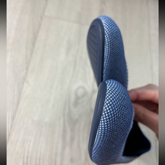 Rothy’s Bird’s Eye Round Toe Flats Navy - Picture 3 of 6